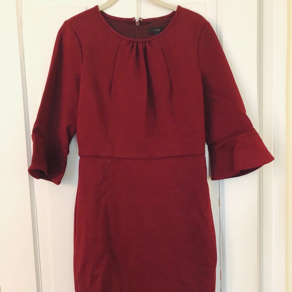 Elegant red dress